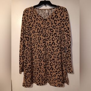 Leopard Print Long Sleeve